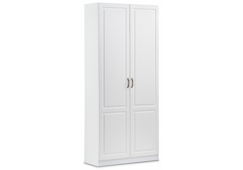 Шкаф Ливерпуль белый / ясень ваниль НМ-1012-100 (100x41,4x220,3). 